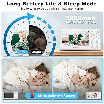babyl live at 幕張 Amazon.com: Baby Monitor, 4.3
